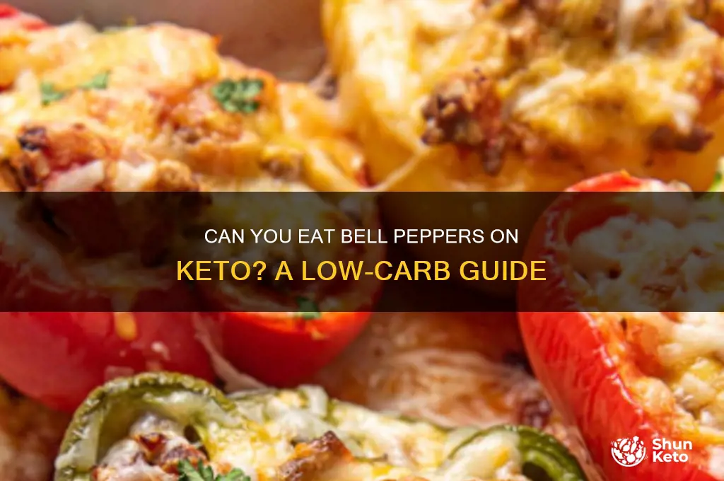 can i have bell peppers on keto