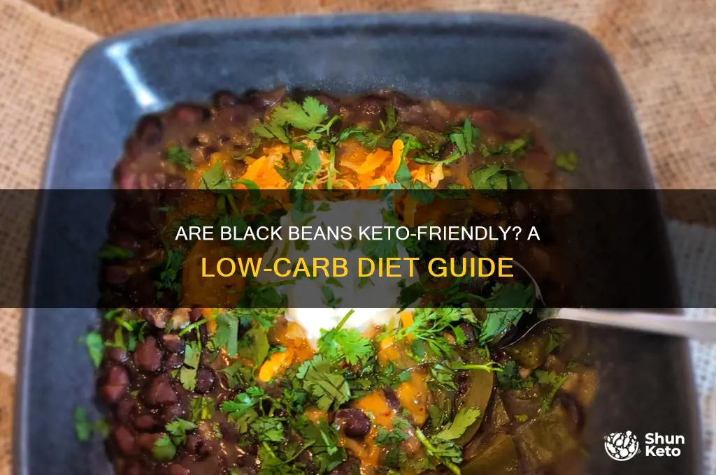 can i have black beans keto