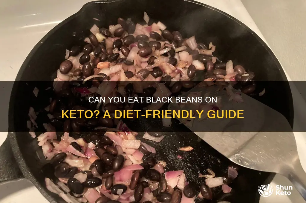 can i have black beans on keto diet