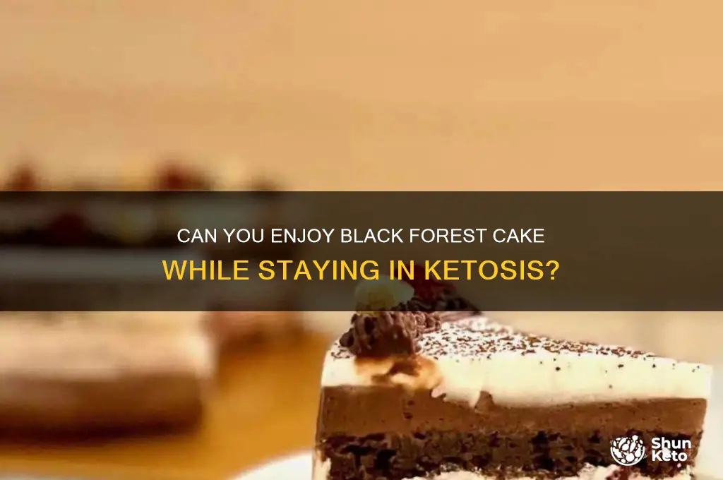 can i have blackforest on keto