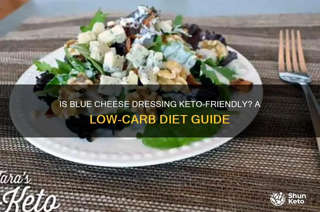 can i have blue cheese dressing on keto