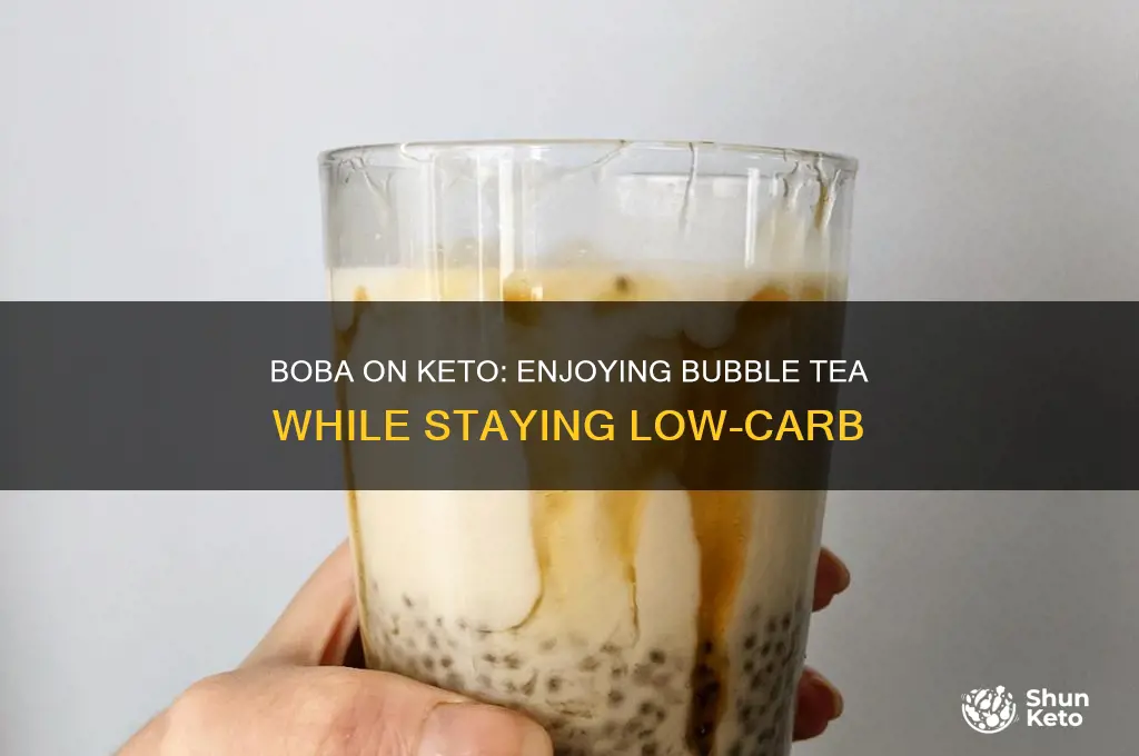 can i have boba on keto