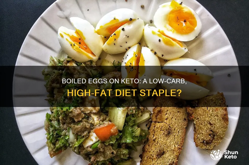 can i have boiled eggs on keto