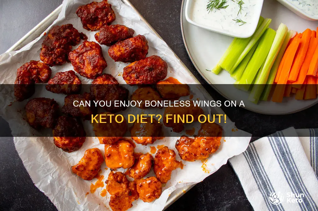 can i have boneless wings on keto