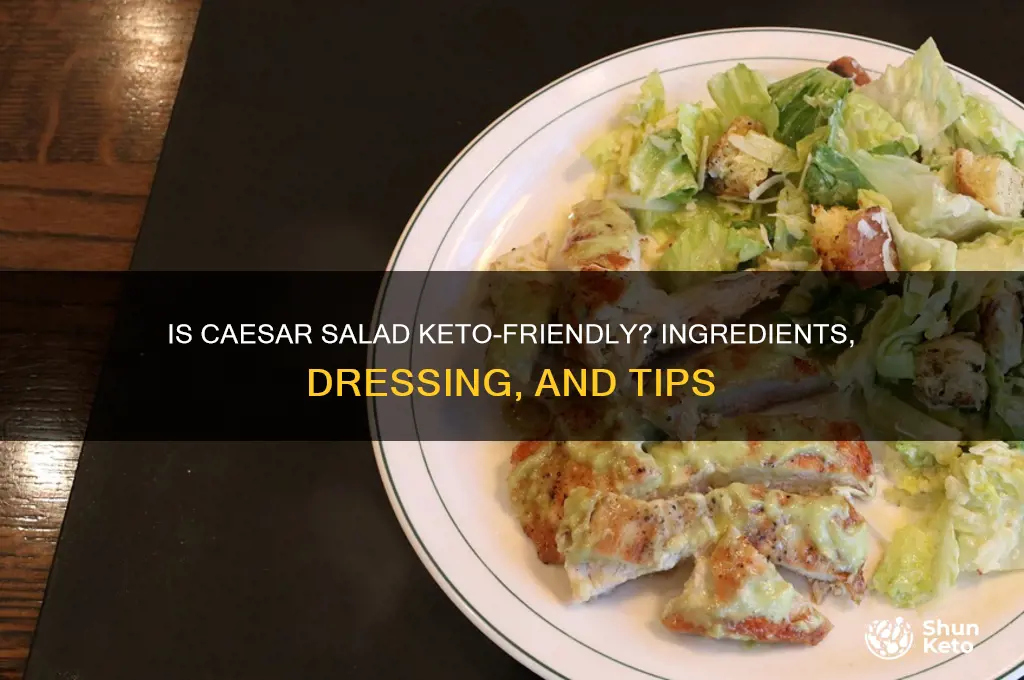can i have caesar salad on keto diet