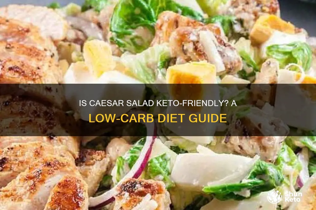 can i have caesar salad on keto