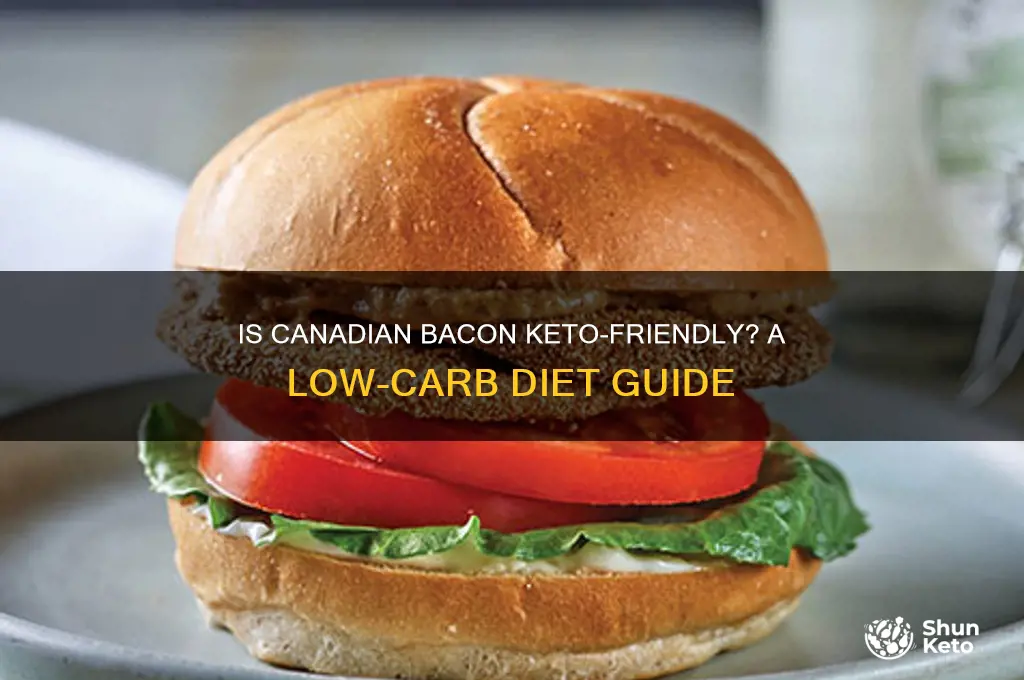 can i have canadian bacon on keto