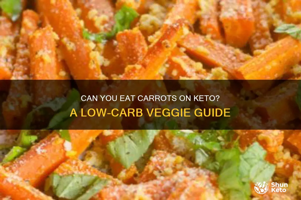can i have carrots on keto