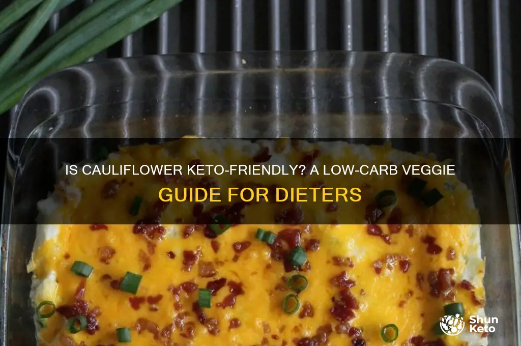 can i have cauliflower on the keto diet