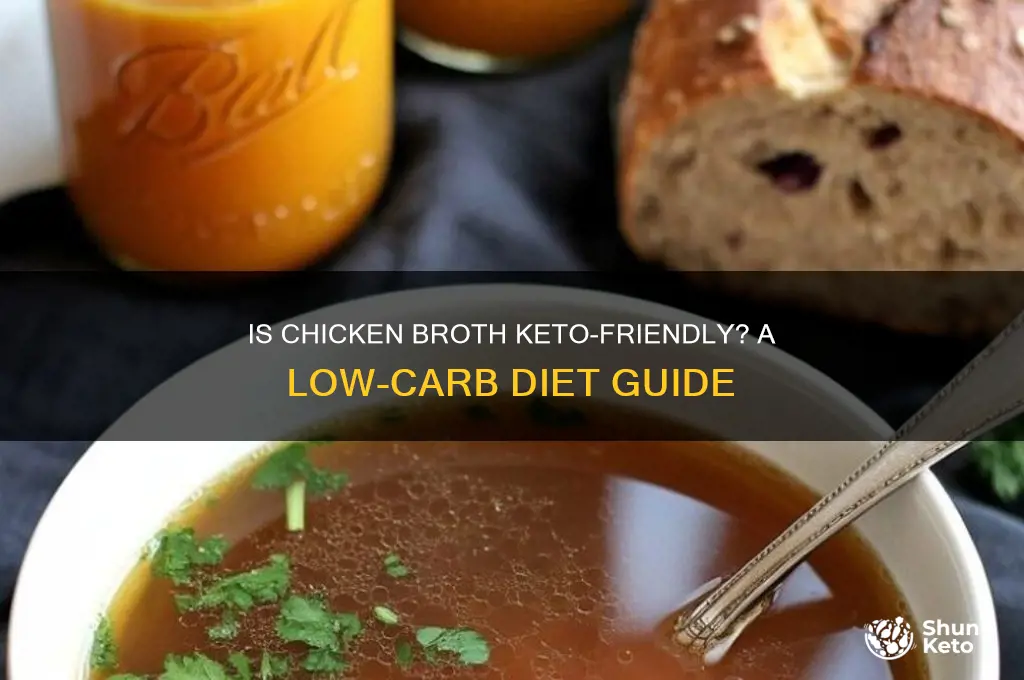 can i have cchicken broth on keto