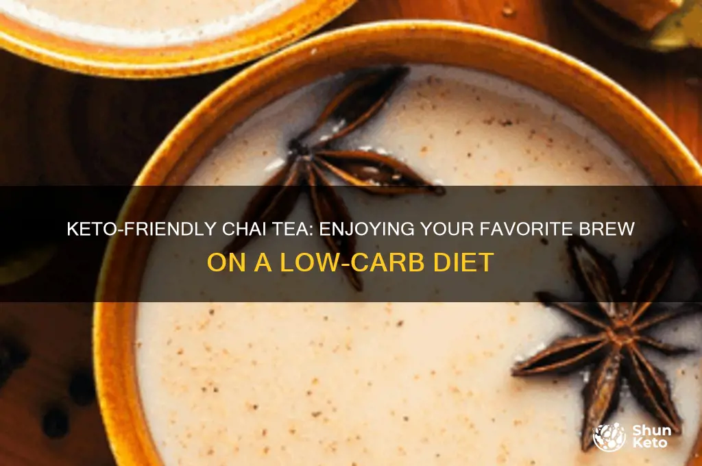 can i have chai tea on keto