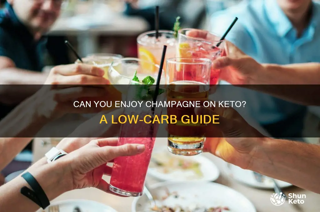 can i have champagne on keto