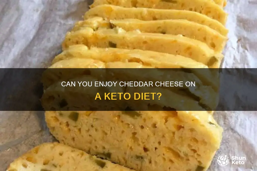 can i have cheddar cheese on keto
