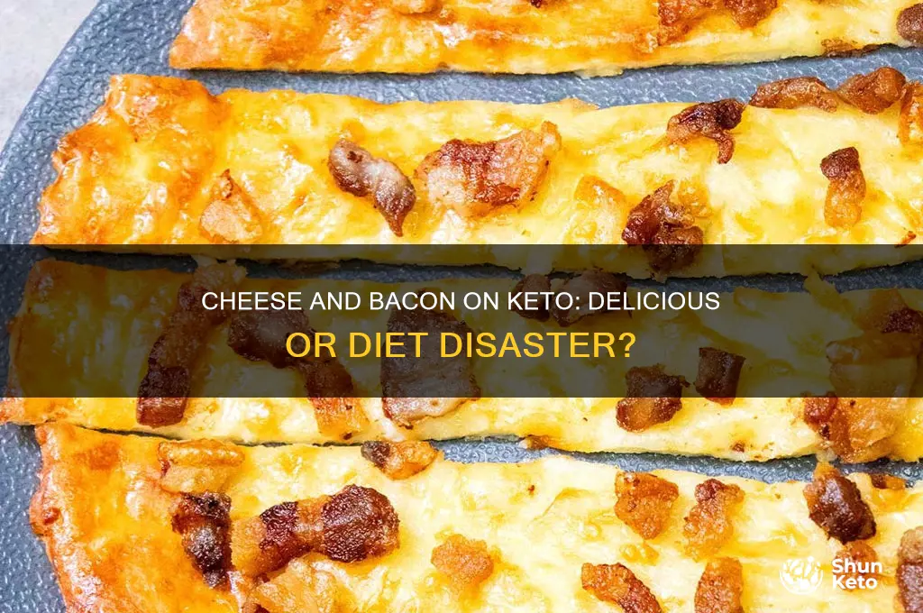 can i have cheese and bacon on a keto diet