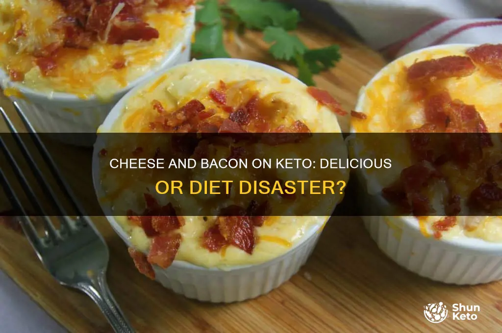 can i have cheese and bacon on keto