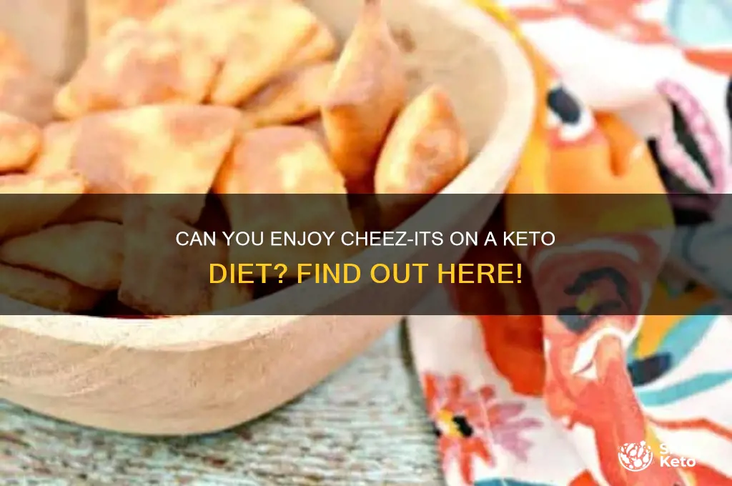 can i have cheez its on keto diet
