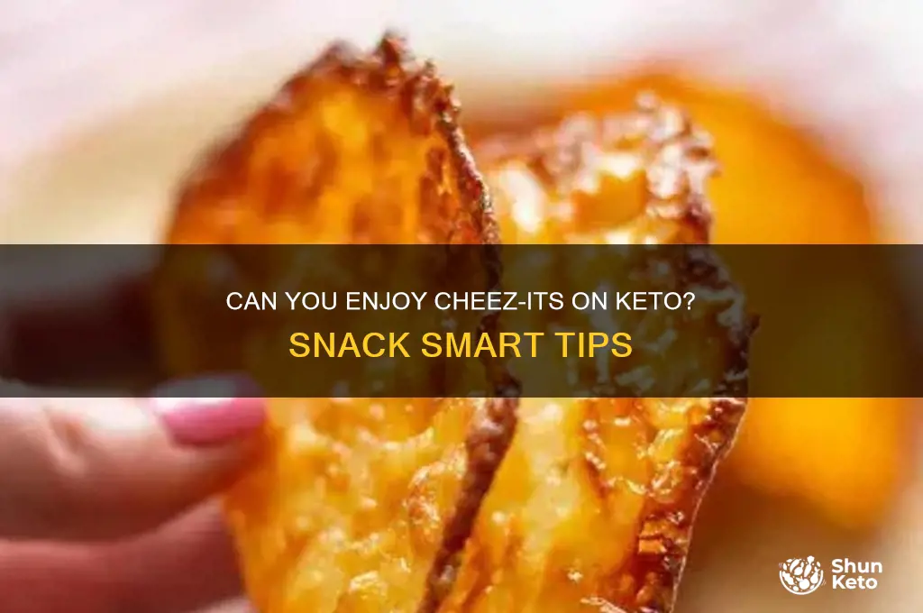 can i have cheez its on keto
