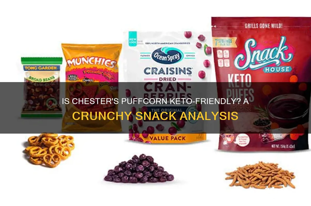 can i have chesters puffcorn on keto