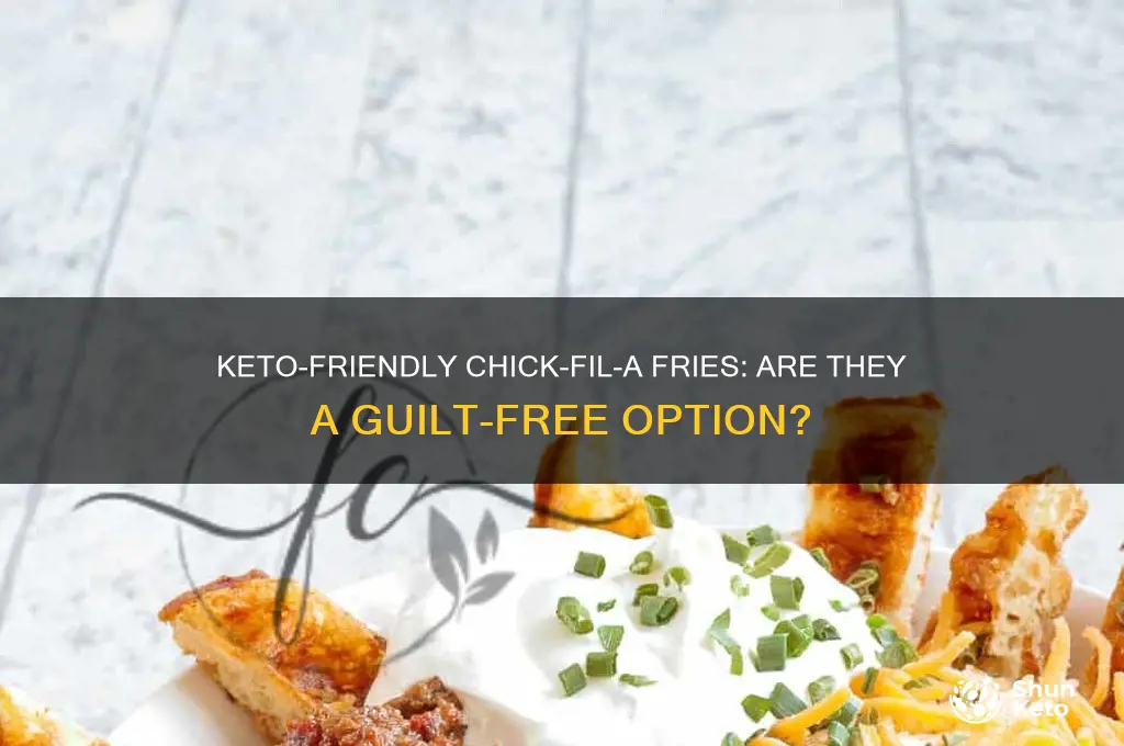 can i have chic fil a fries on keto