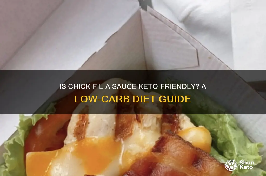can i have chick fil a sauce on keto
