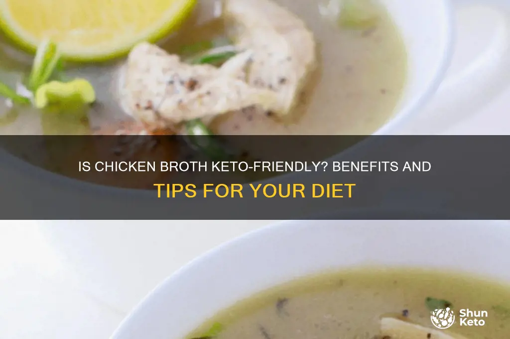 can i have chicken broth on keto diet