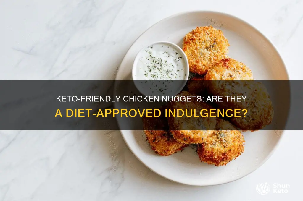 can i have chicken nuggets on keto diet