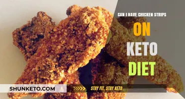 Keto-Friendly Chicken Strips: Enjoying Crispy Treats on a Low-Carb Diet