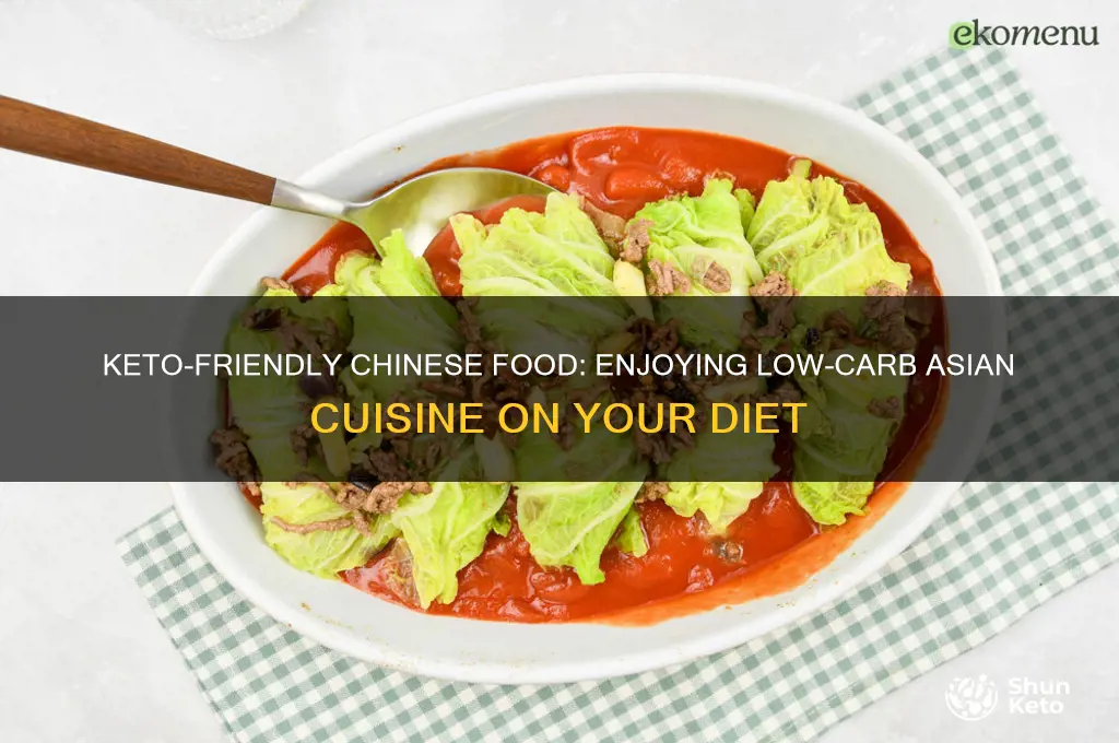 can i have chinese food on keto