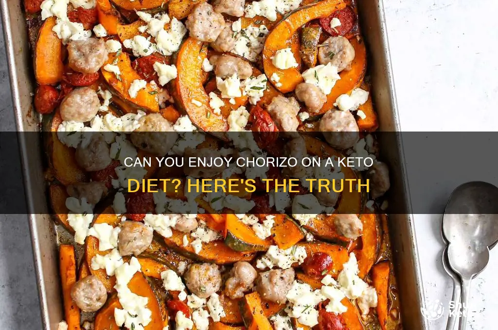 can i have chorizo on keto diet