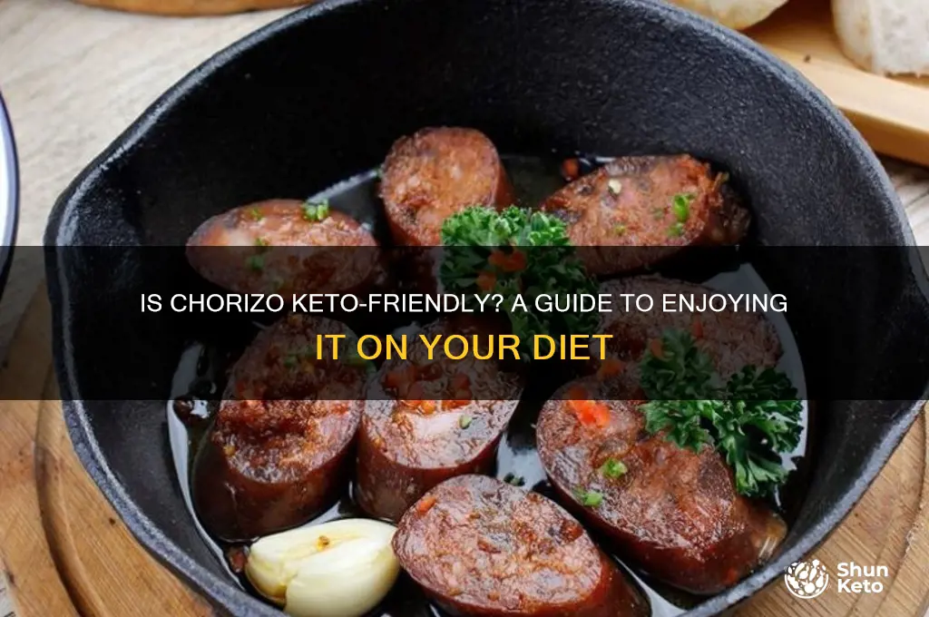 can i have chorizo on keto