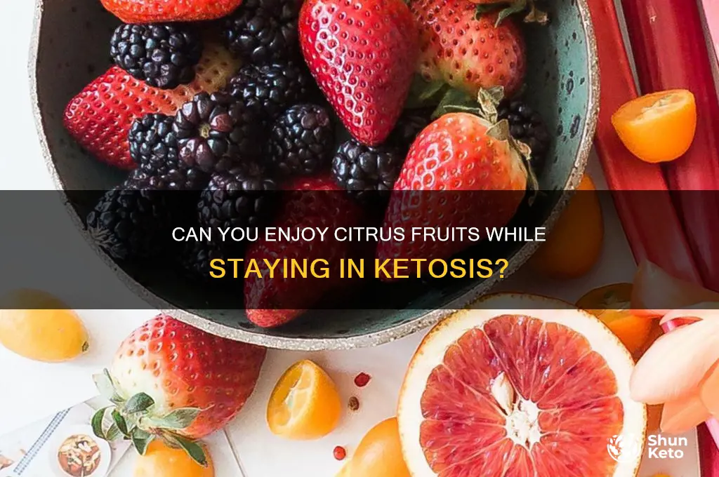 can i have citrus on keto