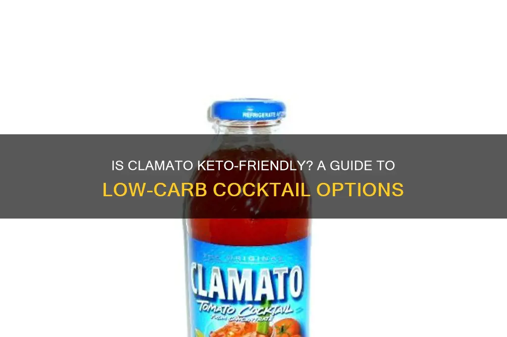 can i have clamato on keto