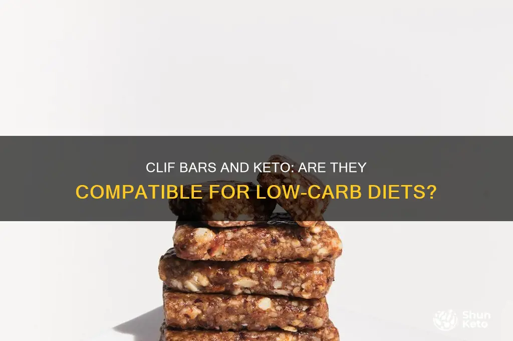 can i have clif bars on keto diet