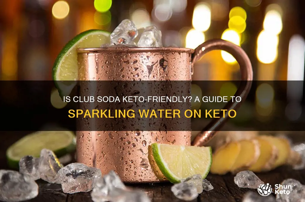 can i have club soda on keto
