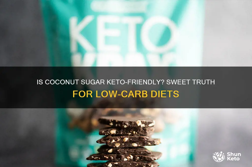 can i have coconut sugar on keto