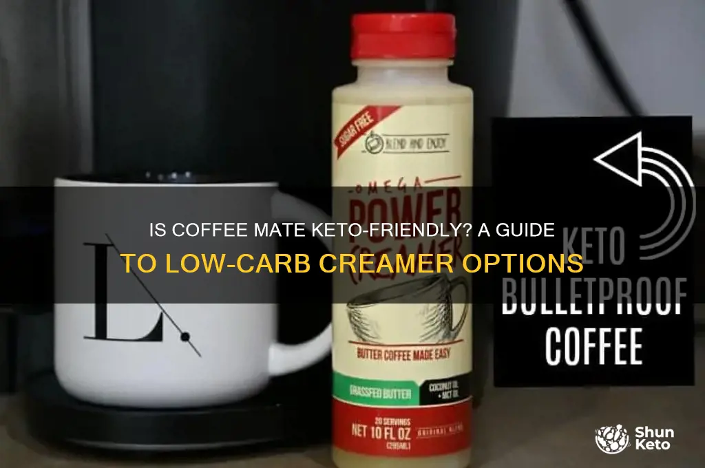 can i have coffee mate on keto diet