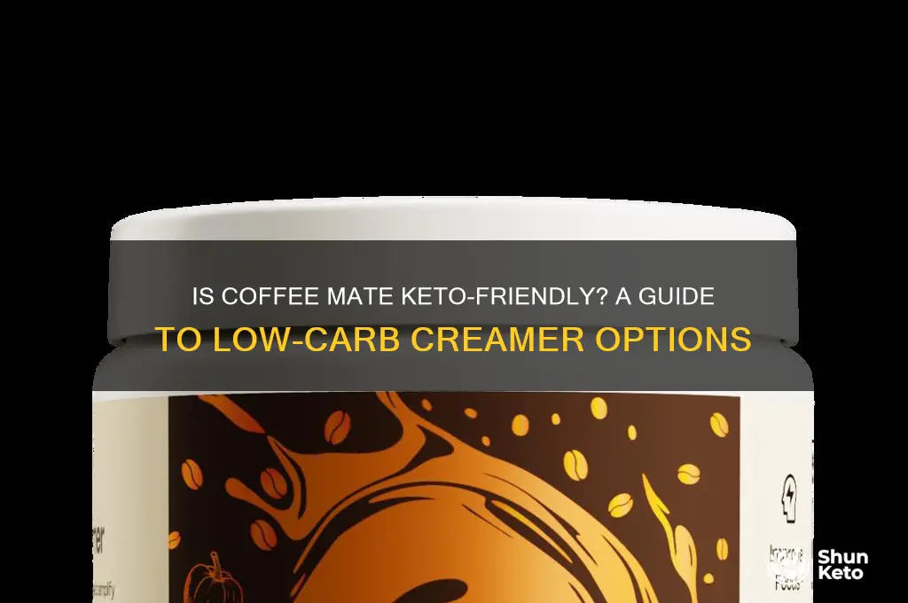 can i have coffee mate on keto