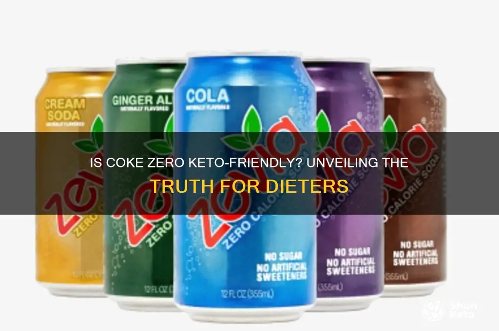 can i have coke zero on a keto diet