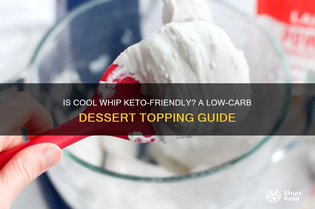 can i have cool whip on keto