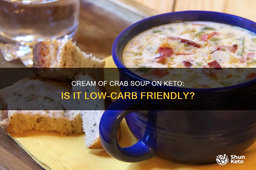 can i have cream of crab soup on keto