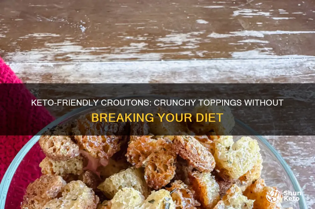 can i have croutons on keto