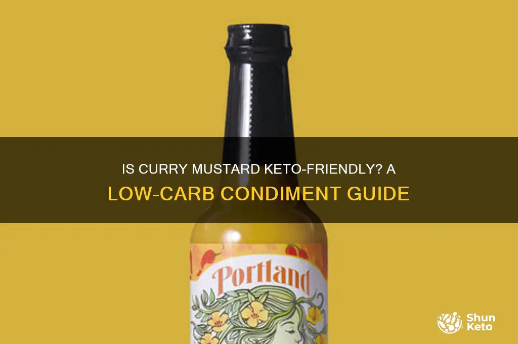 can i have curry mustard on keto