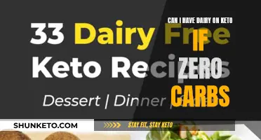 Dairy on Keto: Zero-Carb Freedom?