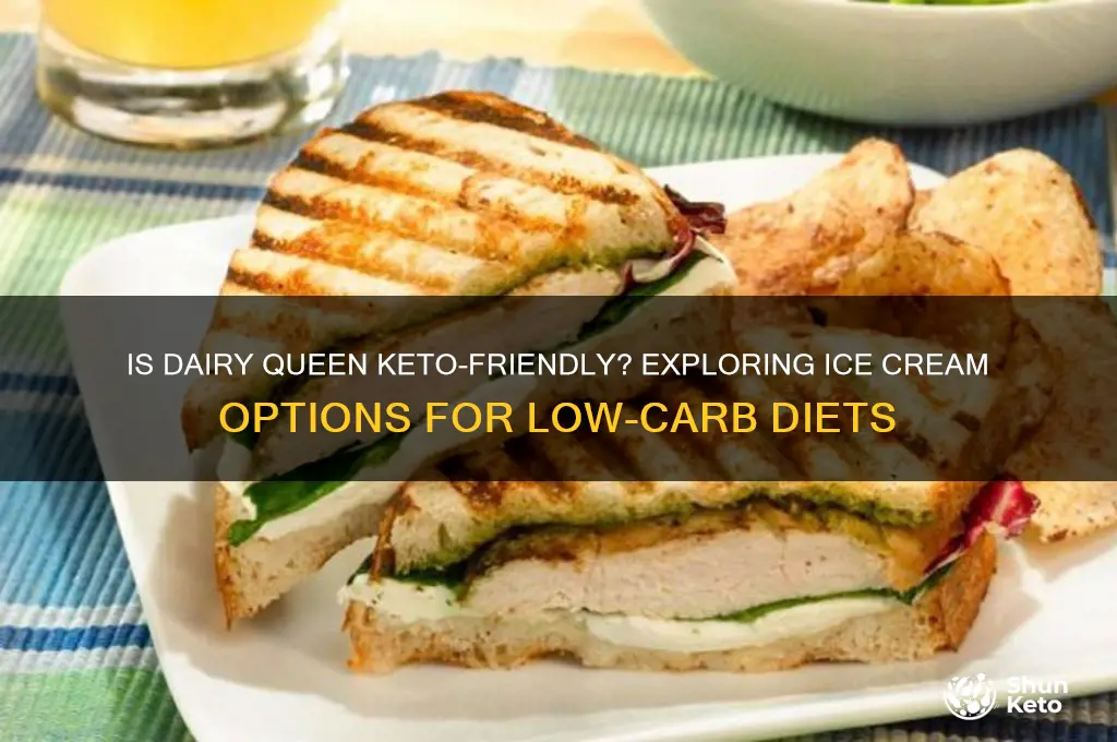 can i have dairy queen ice cream on keto