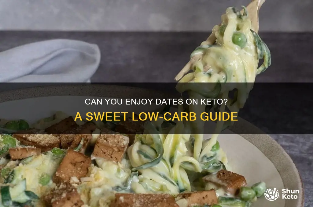 can i have dates on keto
