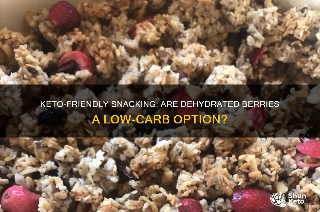 can i have dehydrated berries on keto