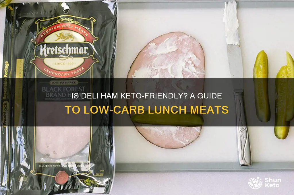 can i have deli ham on keto