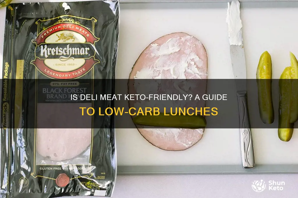 can i have deli meat on keto