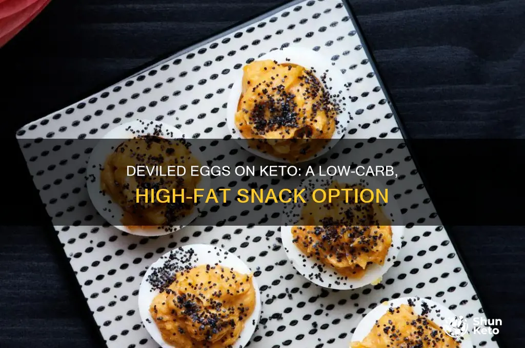can i have deviled eggs on keto diet