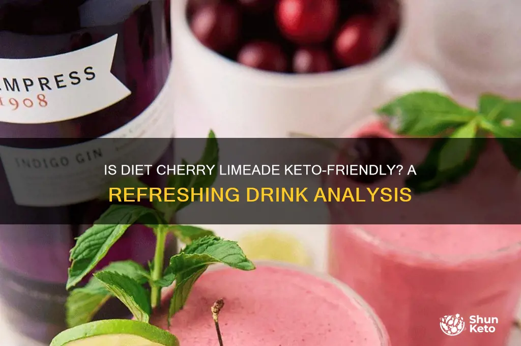 can i have diet cherry limeade on keto